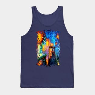 The doctor lost in the strange city Tank Top